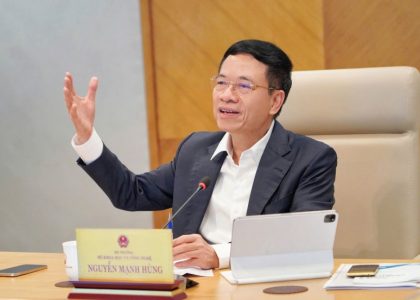Bộ trưởng Nguyễn Mạnh Hùng chia sẻ về con đường để Việt Nam phát triển một xã hội số hiện đại và bền vững